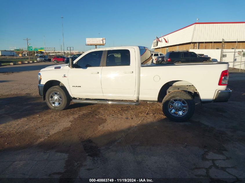 2022 Ram 2500 Big Horn 4X4 6'4 Box VIN: 3C6UR5DL9NG423078 Lot: 40883749