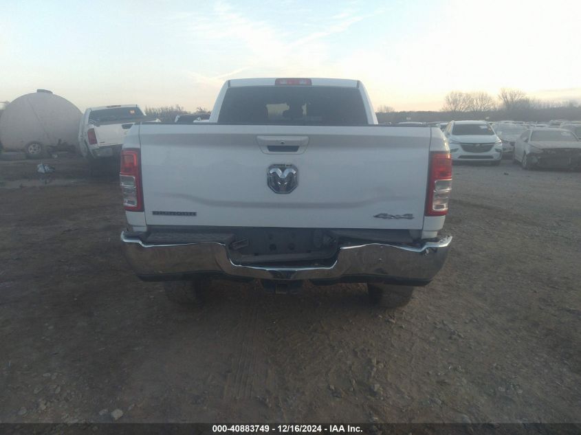 2022 Ram 2500 Big Horn 4X4 6'4 Box VIN: 3C6UR5DL9NG423078 Lot: 40883749