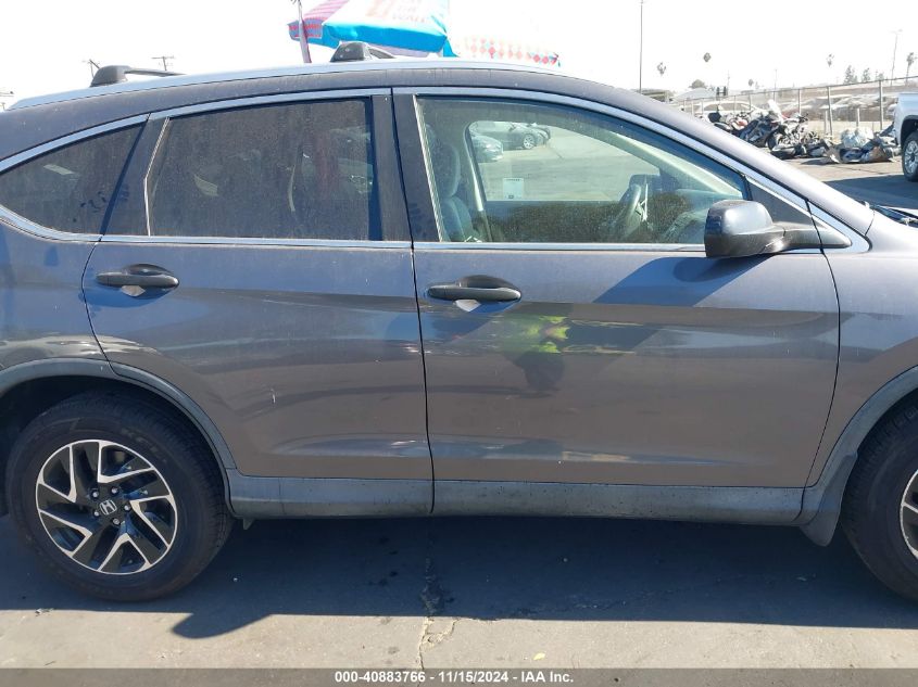 2016 HONDA CR-V SE - 2HKRM3H40GH569819