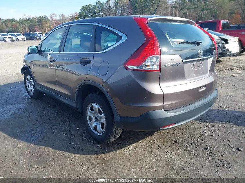 VIN 3CZRM3H31EG709030 2014 Honda CR-V, LX no.3