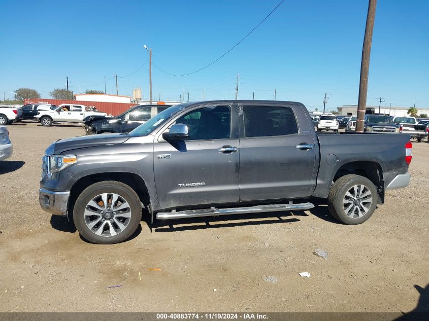 2018 Toyota Tundra Limited 5.7L V8 VIN: 5TFFY5F1XJX241296 Lot: 40883774