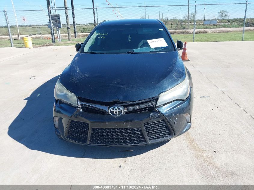 2016 Toyota Camry Se VIN: 4T1BF1FK8GU206980 Lot: 40883791