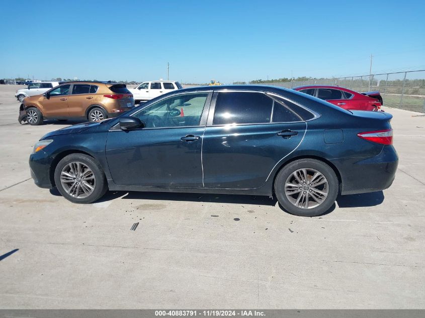 2016 Toyota Camry Se VIN: 4T1BF1FK8GU206980 Lot: 40883791