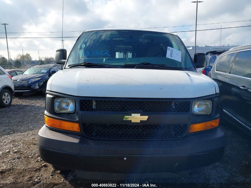 2014 Chevrolet Express 2500 Work Van VIN: 1GCWGFCA0E1198223 Lot: 40883822