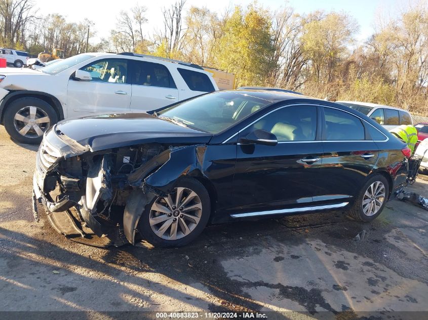 2017 Hyundai Sonata Sport VIN: 5NPE34AF2HH496585 Lot: 40883823