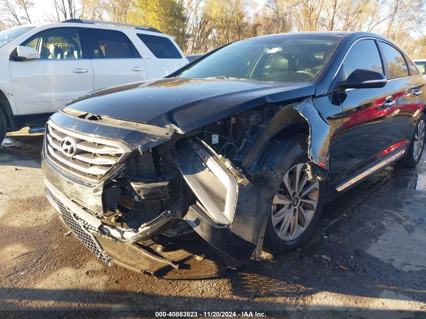 2017 Hyundai Sonata Sport VIN: 5NPE34AF2HH496585 Lot: 40883823