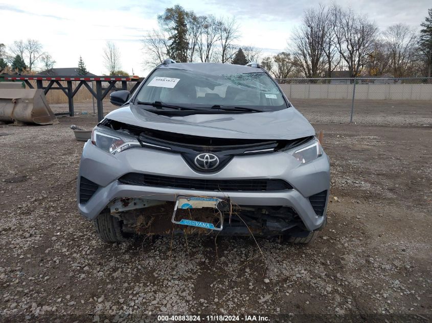 2018 Toyota Rav4 Le VIN: 2T3BFREV6JW721534 Lot: 40883824