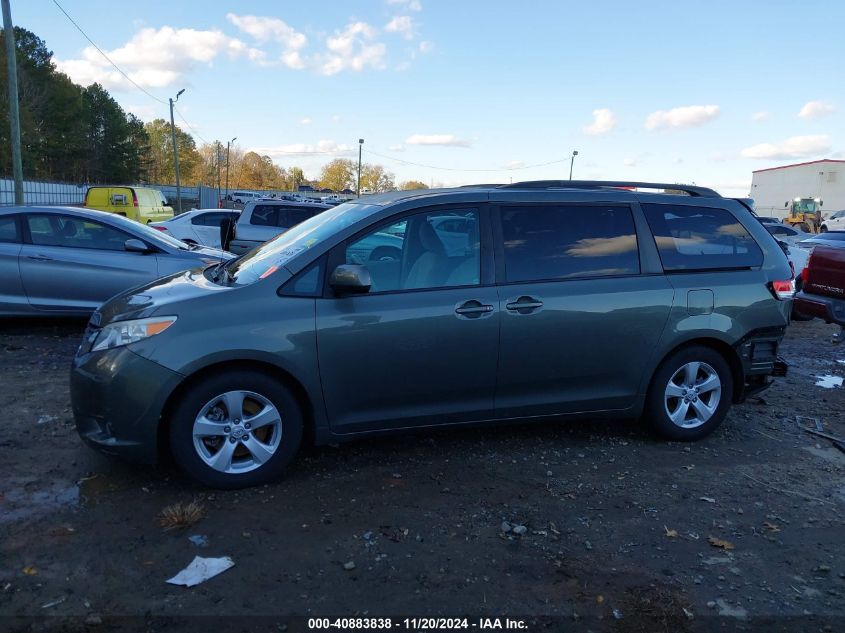 2012 Toyota Sienna Le V6 8 Passenger VIN: 5TDKK3DC2CS191575 Lot: 40883838