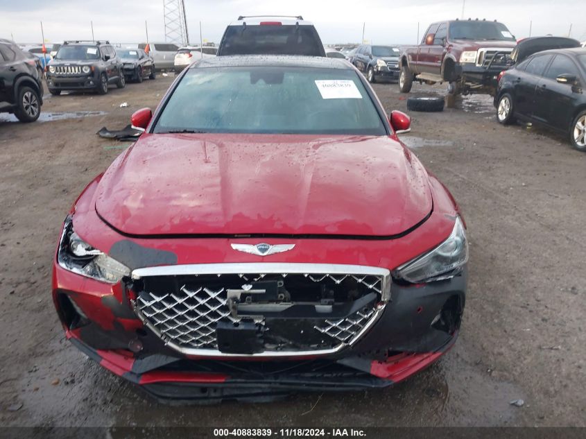 2020 Genesis G70 2.0T Rwd VIN: KMTG34LA2LU063861 Lot: 40883839