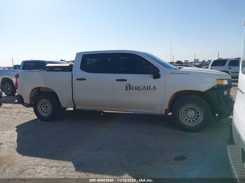 2021 Chevrolet Silverado 1500 2Wd Short Bed Wt VIN: 3GCPWAEH3MG239335 Lot: 40883840