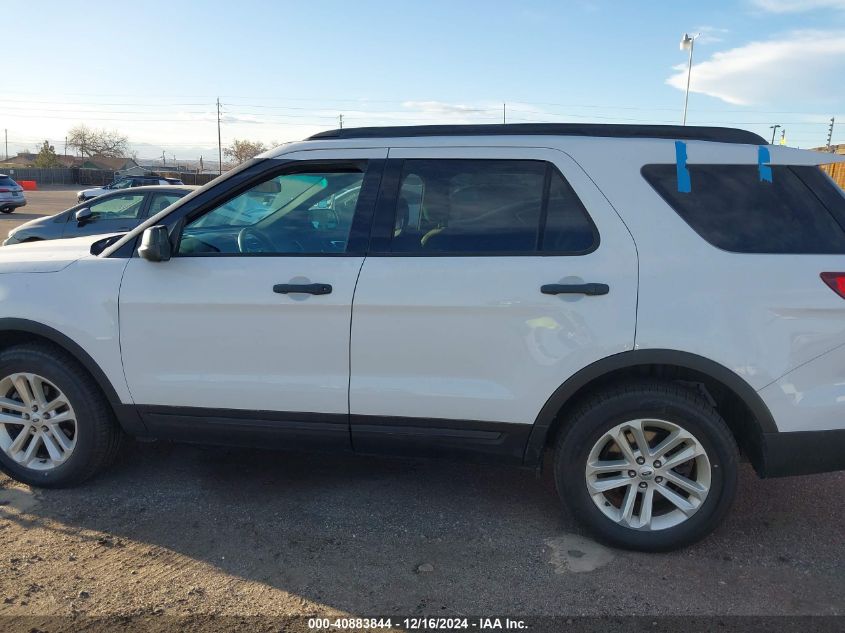 2017 Ford Explorer VIN: 1FM5K8B88HGE11632 Lot: 40883844