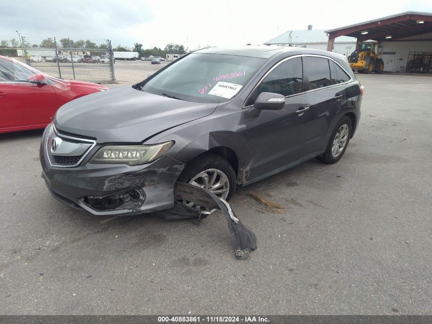 VIN 5J8TB4H53HL017398 2017 ACURA RDX no.2