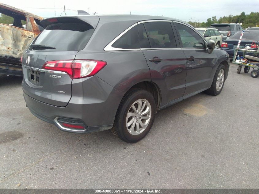 VIN 5J8TB4H53HL017398 2017 ACURA RDX no.4