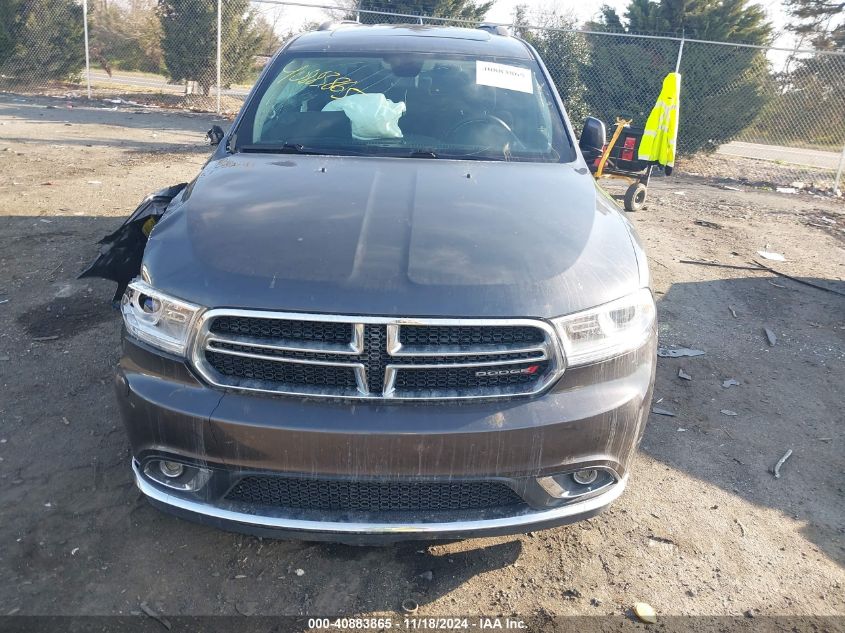 2017 Dodge Durango Sxt Awd VIN: 1C4RDJAG2HC806882 Lot: 40883865