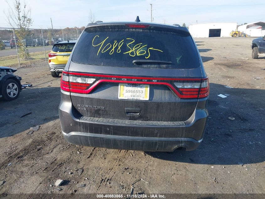 2017 Dodge Durango Sxt Awd VIN: 1C4RDJAG2HC806882 Lot: 40883865