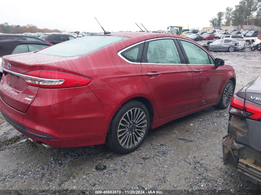 2017 FORD FUSION SE - 3FA6P0HD3HR188981