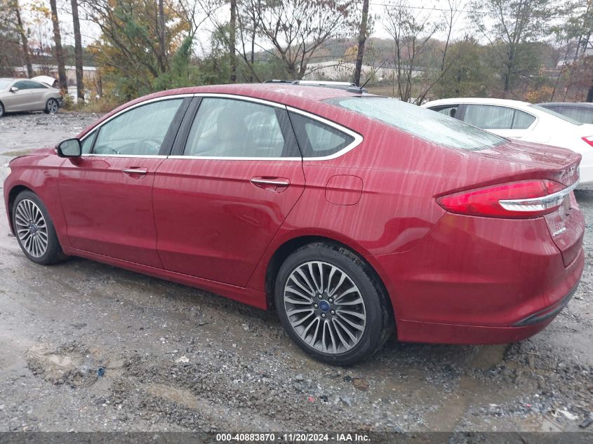 2017 FORD FUSION SE - 3FA6P0HD3HR188981