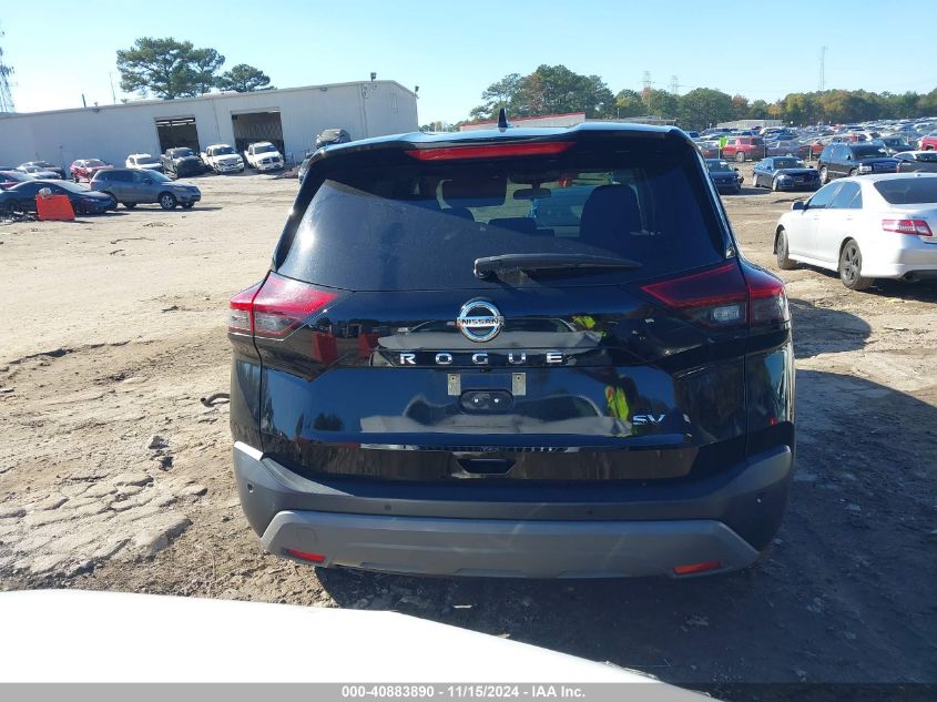 2021 Nissan Rogue Sv Fwd VIN: 5N1AT3BA7MC729986 Lot: 40883890