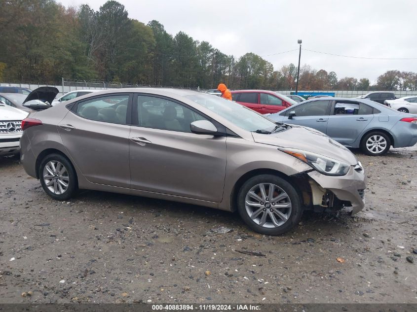 2014 Hyundai Elantra Se VIN: 5NPDH4AE7EH493276 Lot: 40883894