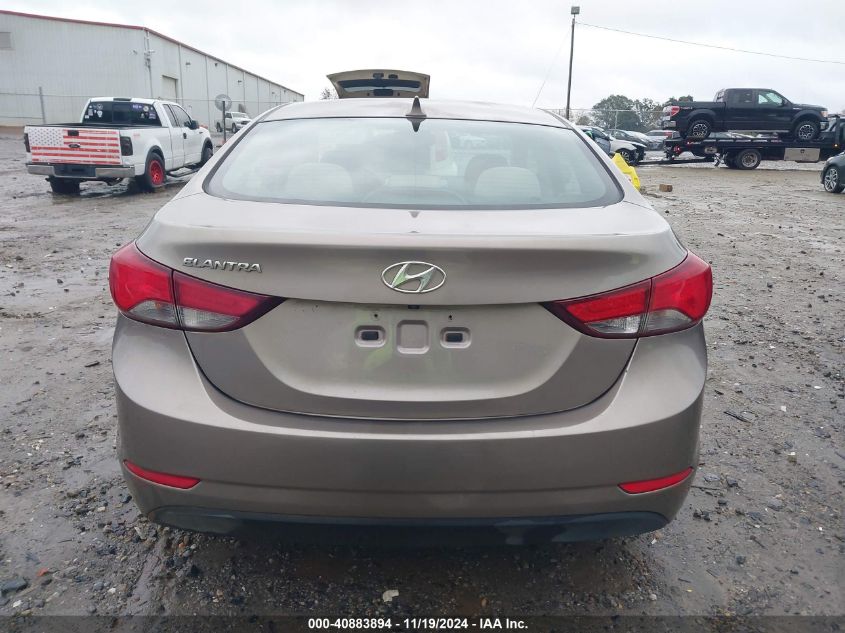 2014 Hyundai Elantra Se VIN: 5NPDH4AE7EH493276 Lot: 40883894