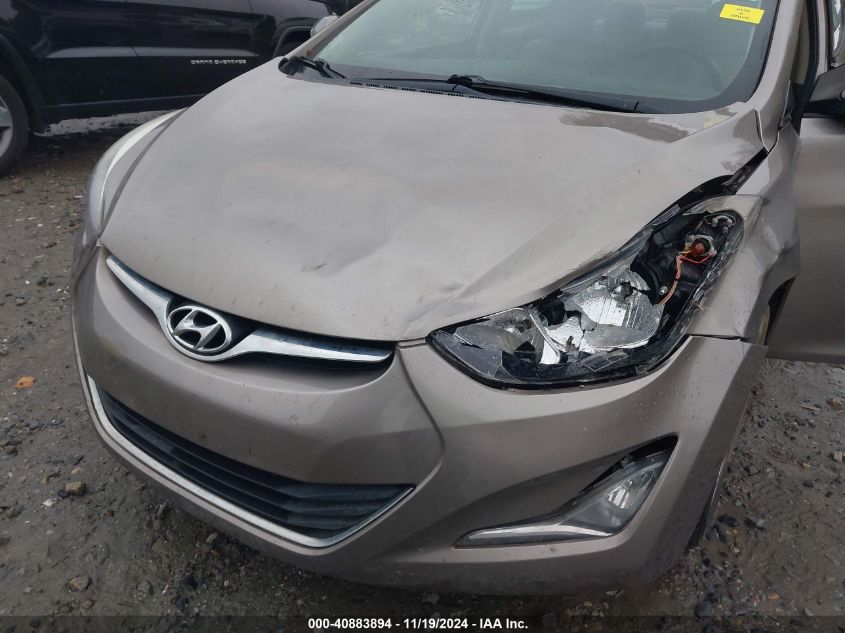 2014 Hyundai Elantra Se VIN: 5NPDH4AE7EH493276 Lot: 40883894