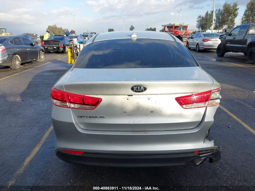 2016 Kia Optima Lx VIN: 5XXGT4L31GG022956 Lot: 40883911