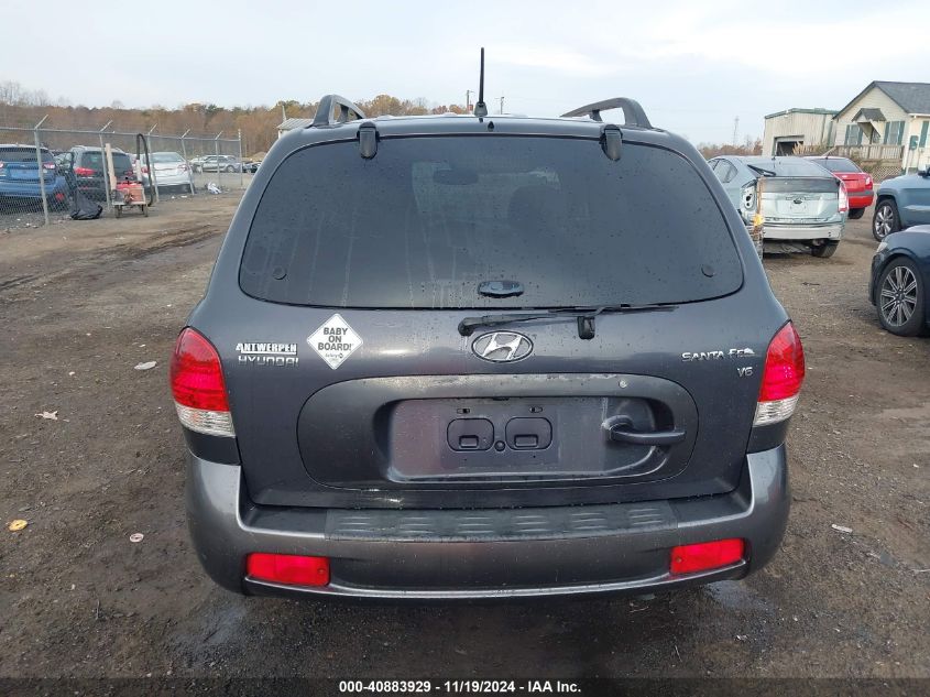 2005 Hyundai Santa Fe Gls VIN: KM8SC13D55U887126 Lot: 40883929