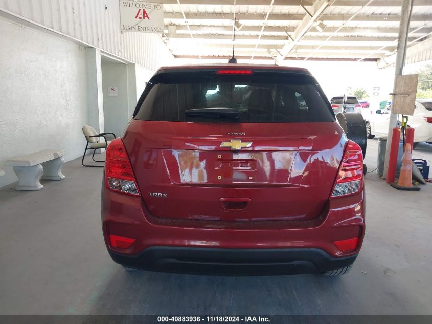 2021 Chevrolet Trax Fwd Ls VIN: KL7CJKSB6MB312531 Lot: 40883936