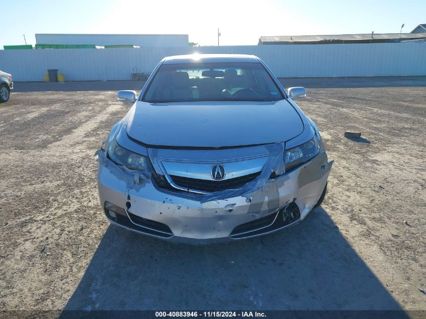 2012 Acura Tl 3.5 VIN: 19UUA8F70CA013350 Lot: 40883946