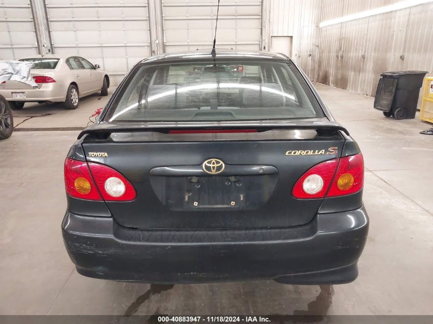 2004 Toyota Corolla S VIN: 1NXBR38E84Z272435 Lot: 40883947