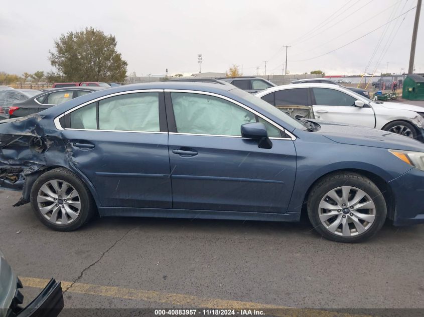 2016 Subaru Legacy 2.5I Premium VIN: 4S3BNAC65G3003551 Lot: 40883957