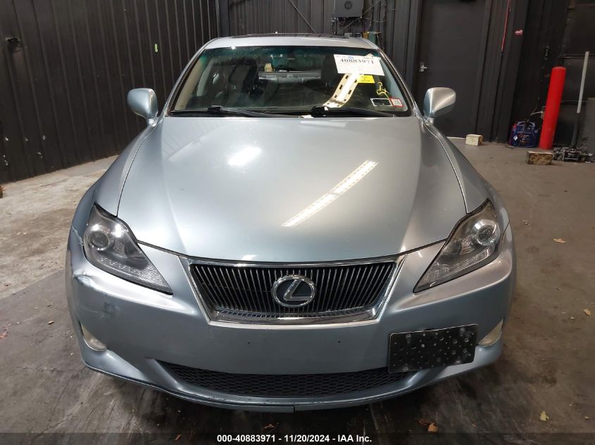 2007 Lexus Is 250 VIN: JTHCK262575014435 Lot: 40883971