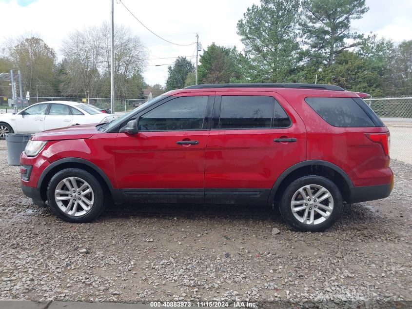 2016 Ford Explorer VIN: 1FM5K7B82GGC53801 Lot: 40883973