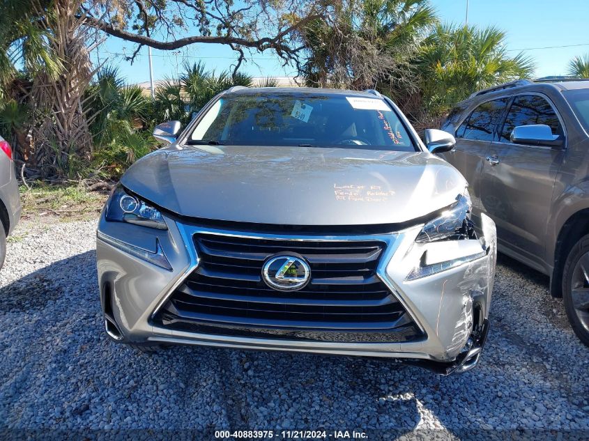 2017 Lexus Nx 200T VIN: JTJYARBZXH2080050 Lot: 40883975