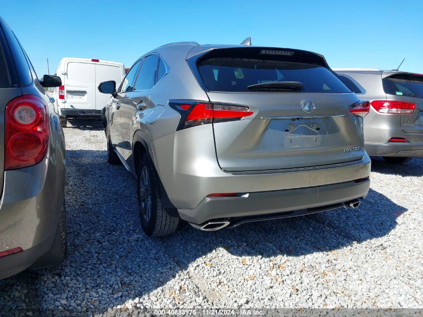 2017 Lexus Nx 200T VIN: JTJYARBZXH2080050 Lot: 40883975