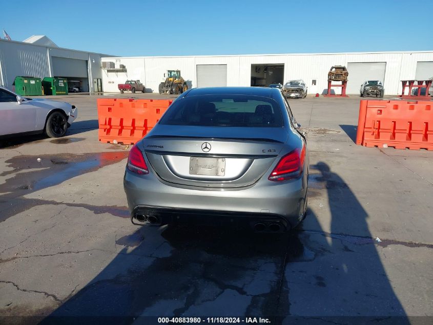 2019 Mercedes-Benz Amg C 43 4Matic VIN: 55SWF6EB9KU291073 Lot: 40883980