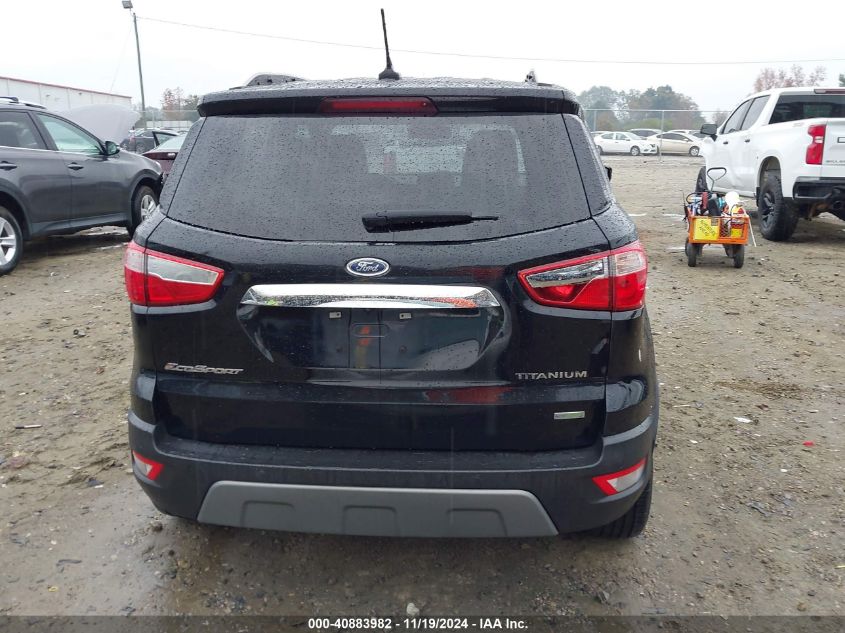 2018 Ford Ecosport Titanium VIN: MAJ3P1VE5JC232506 Lot: 40883982