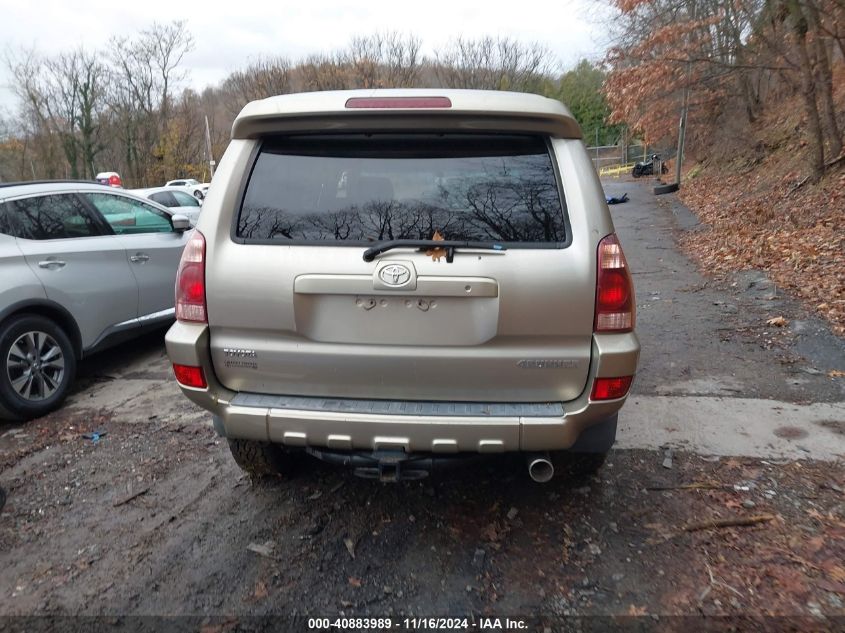 2005 Toyota 4Runner Limited V8 VIN: JTEBT17RX50052717 Lot: 40883989