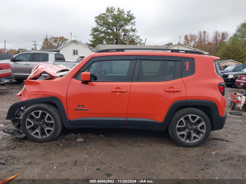 2016 Jeep Renegade Latitude VIN: ZACCJABTXGPD56564 Lot: 40883992