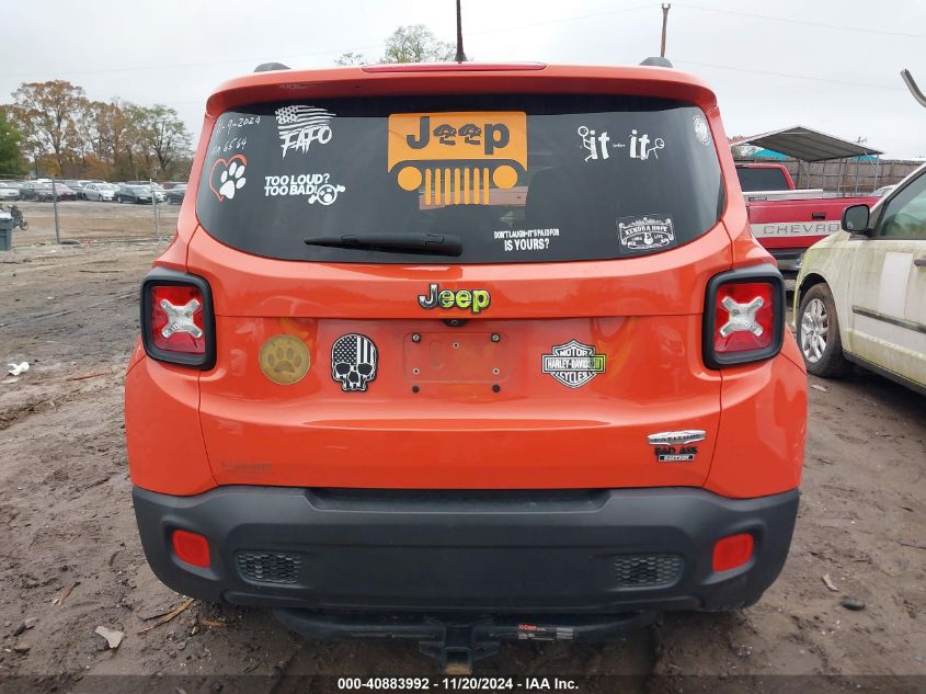 2016 Jeep Renegade Latitude VIN: ZACCJABTXGPD56564 Lot: 40883992