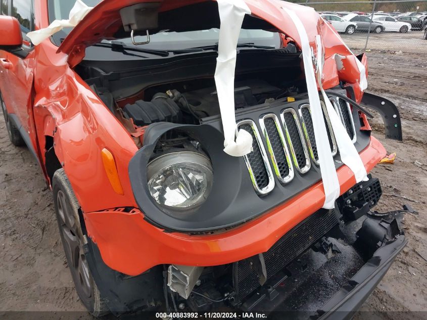 2016 Jeep Renegade Latitude VIN: ZACCJABTXGPD56564 Lot: 40883992