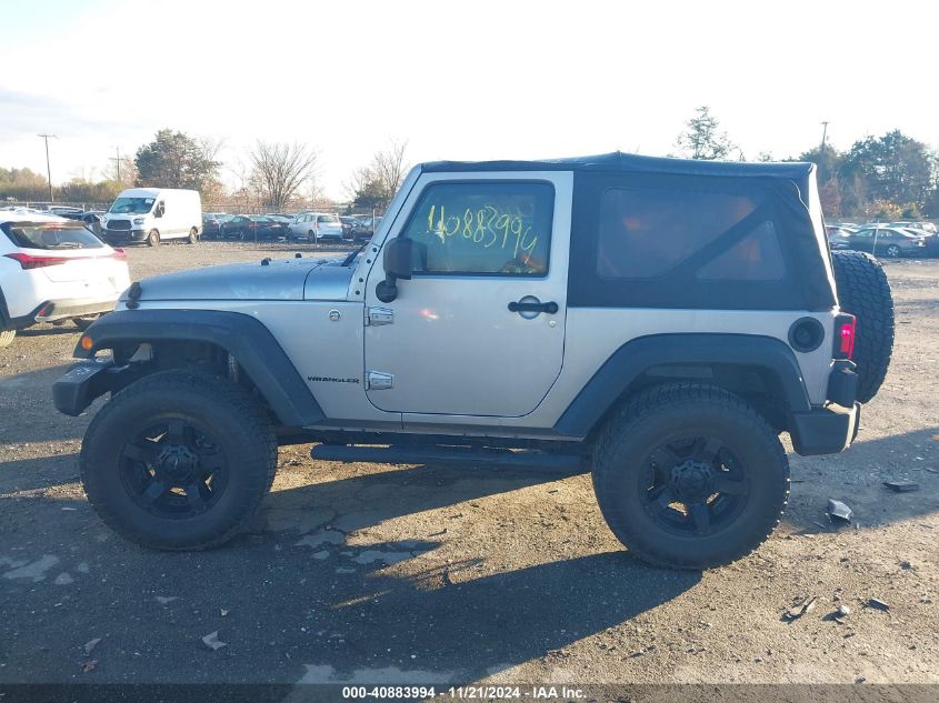 2015 Jeep Wrangler Sport VIN: 1C4AJWAG7FL725201 Lot: 40883994