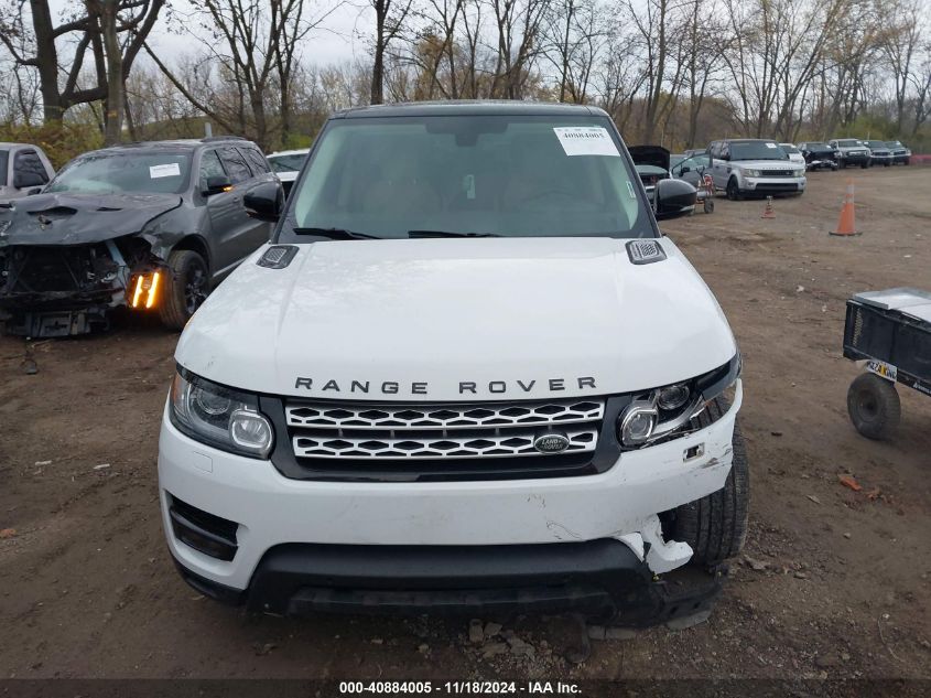 2015 Land Rover Range Rover Sport 3.0L V6 Supercharged Hse VIN: SALWR2VF9FA628854 Lot: 40884005