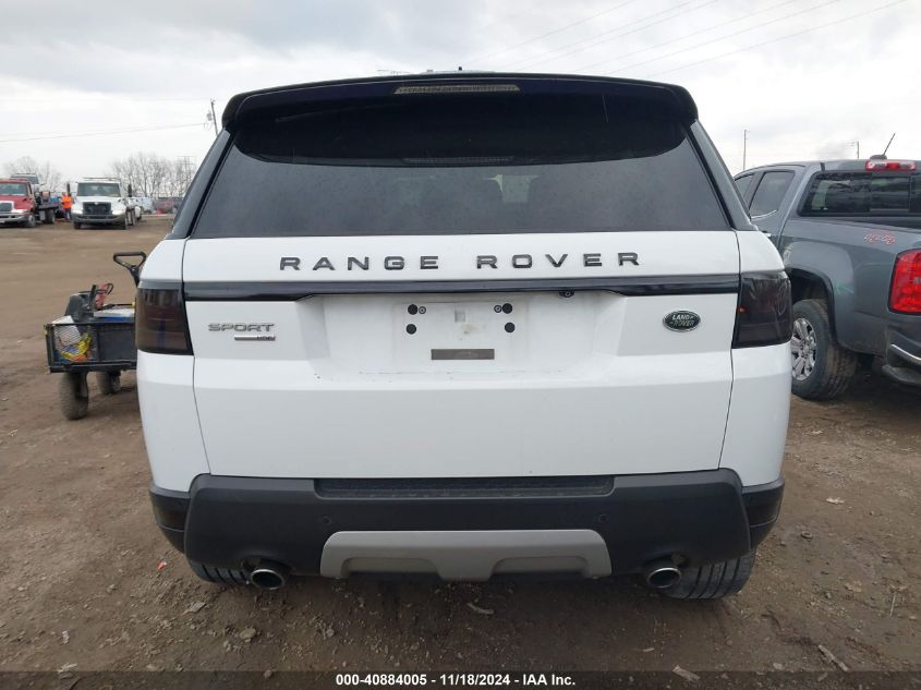 2015 Land Rover Range Rover Sport 3.0L V6 Supercharged Hse VIN: SALWR2VF9FA628854 Lot: 40884005