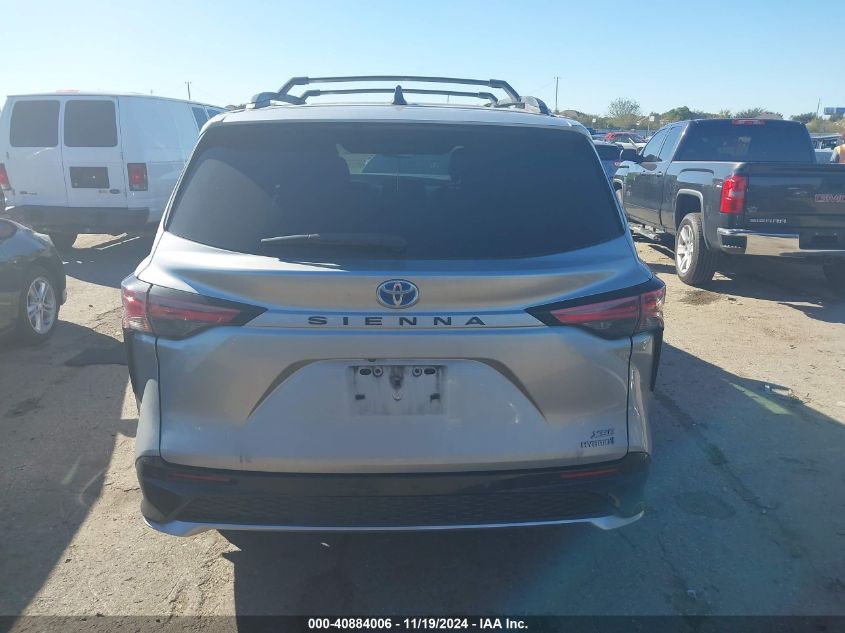 2021 Toyota Sienna Xse VIN: 5TDDRKEC4MS050568 Lot: 40884006