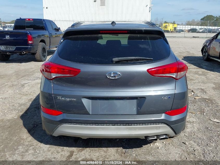 2017 Hyundai Tucson Night VIN: KM8J33A28HU485761 Lot: 40884010