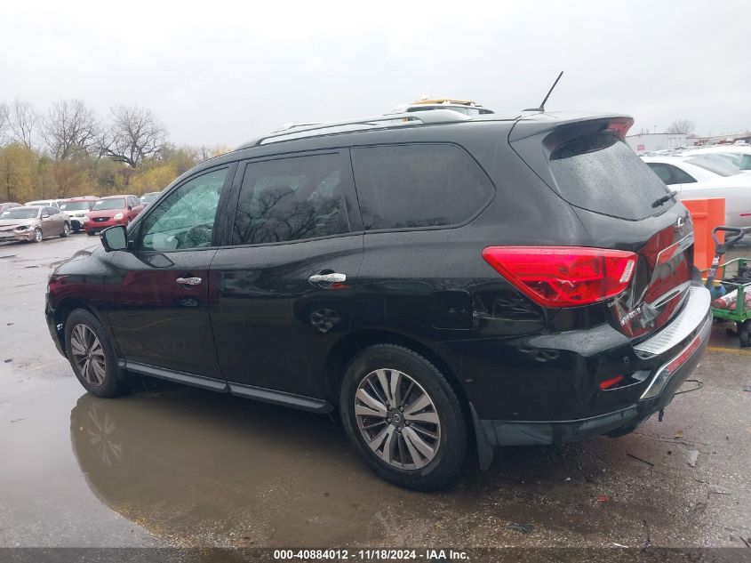 2017 Nissan Pathfinder Sl VIN: 5N1DR2MM4HC603555 Lot: 40884012