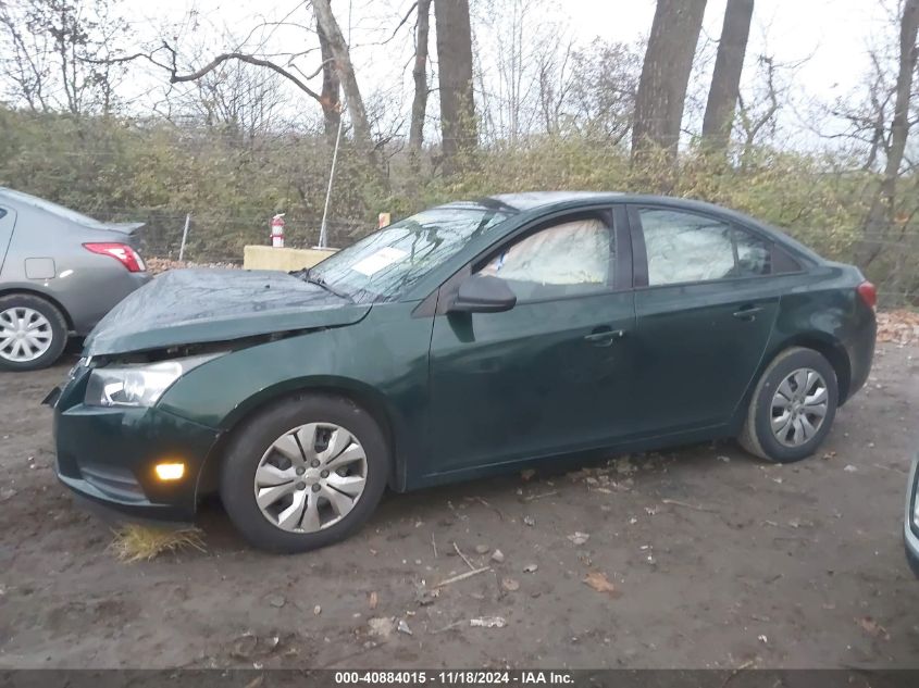 2014 Chevrolet Cruze Ls Auto VIN: 1G1PA5SH5E7189182 Lot: 40884015