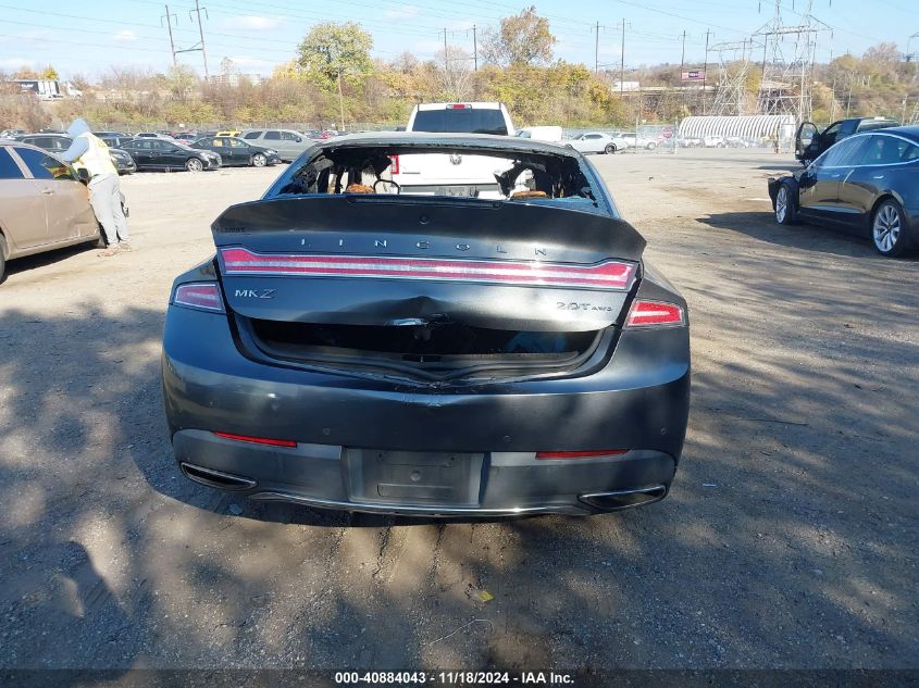 2017 Lincoln Mkz Select VIN: 3LN6L5D96HR658856 Lot: 40884043