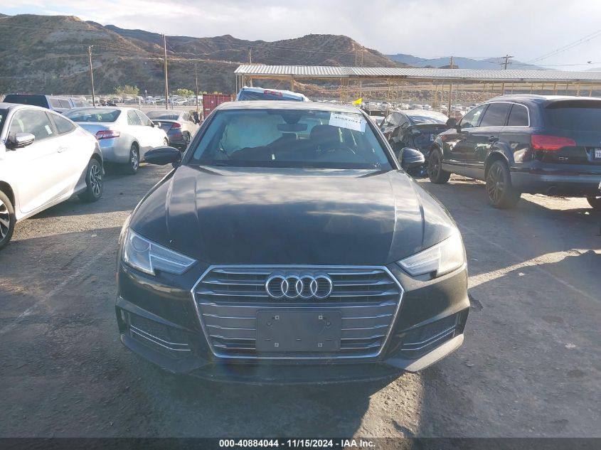 2018 Audi A4 2.0T Tech Ultra Premium/2.0T Ultra Premium VIN: WAUKMAF48JA121848 Lot: 40884044